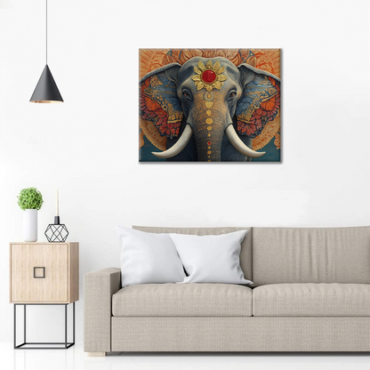 Elefante Sacro - Dipingere con i Numeri
