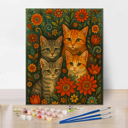 Gatti Bohemien - Dipingere con i Numeri