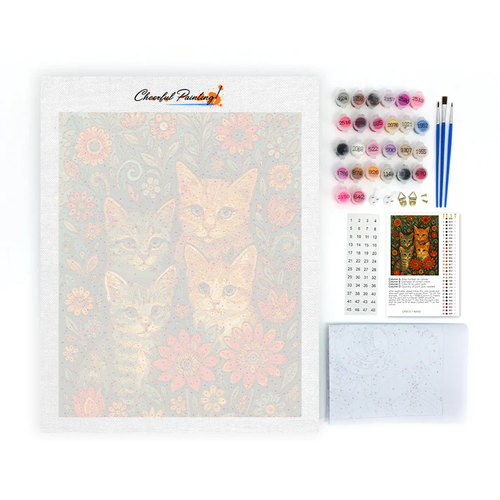 Gatti Bohemien - Dipingere con i Numeri
