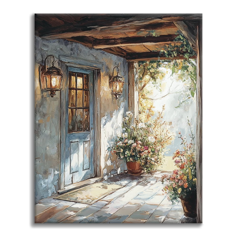 Portico Accogliente - Dipingere con i Numeri