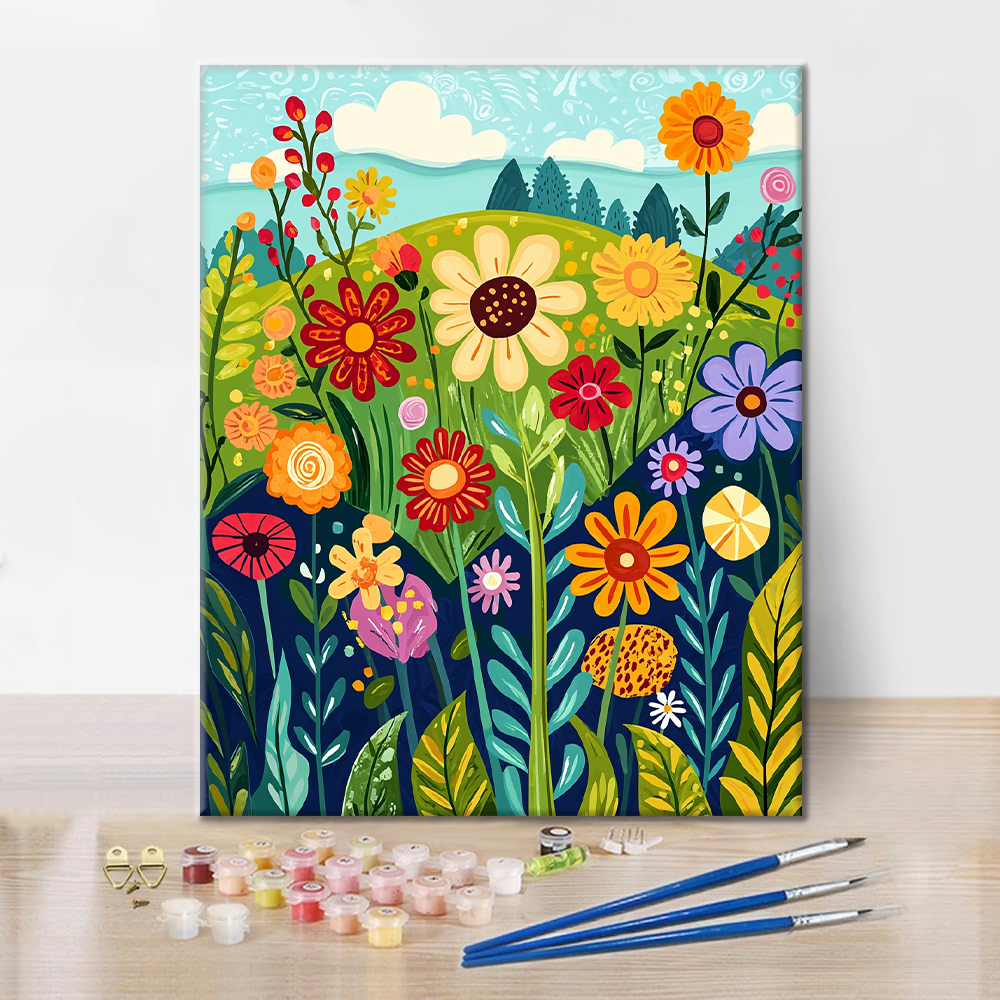 Fiori Selvatici nel Deserto - Dipingere con i Numeri