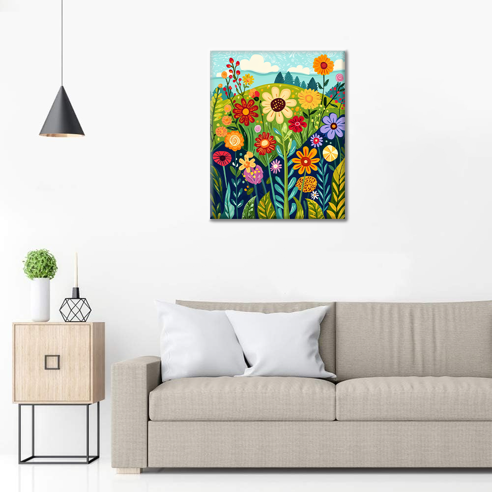 Fiori Selvatici nel Deserto - Dipingere con i Numeri