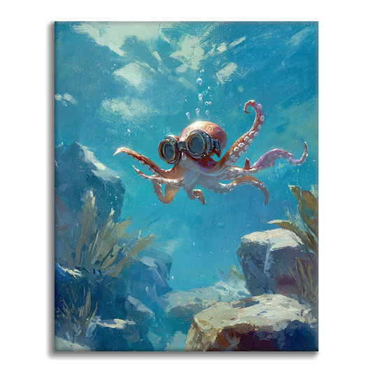 Adventure Octopus - Dipingere con i numeri