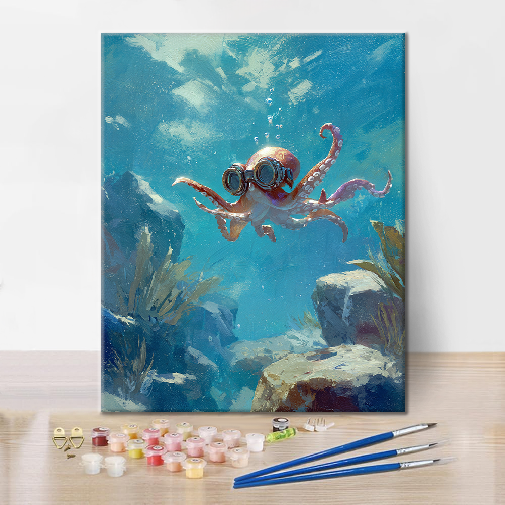 Adventure Octopus - Dipingere con i numeri