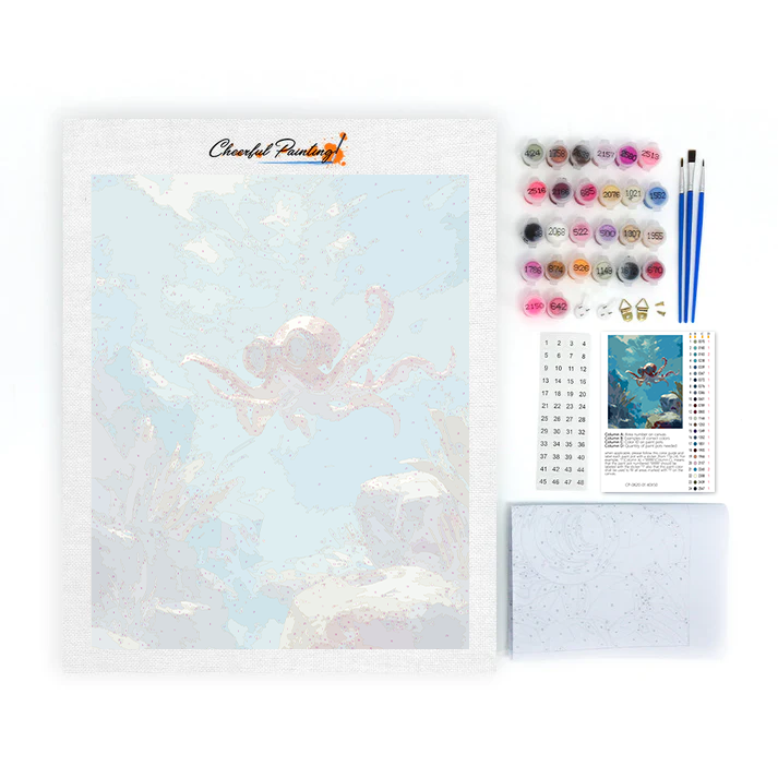 Adventure Octopus - Dipingere con i numeri