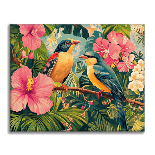 Paradiso tropicale - Dipingere con i numeri