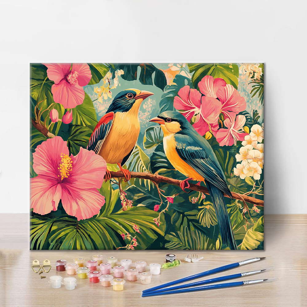 Paradiso tropicale - Dipingere con i numeri