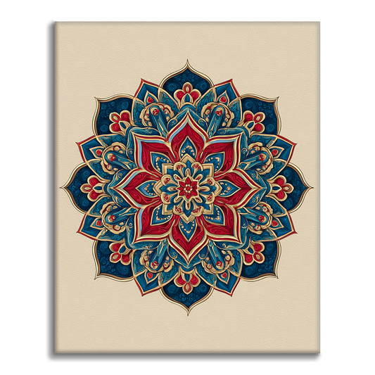 Mandala Gemelli - Dipingere con i numeri