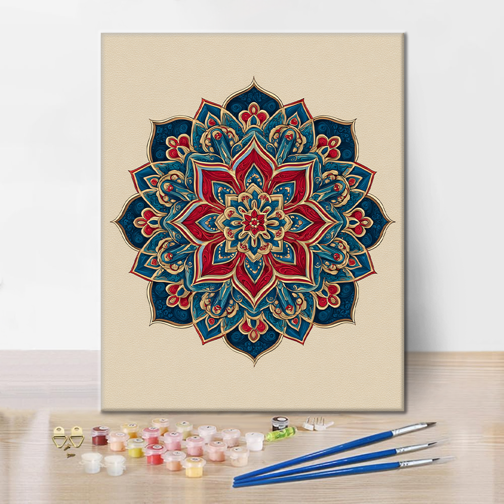 Mandala Gemelli - Dipingere con i numeri