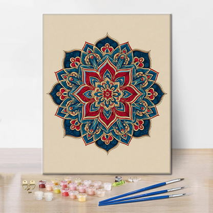 Mandala Gemelli - Dipingere con i numeri