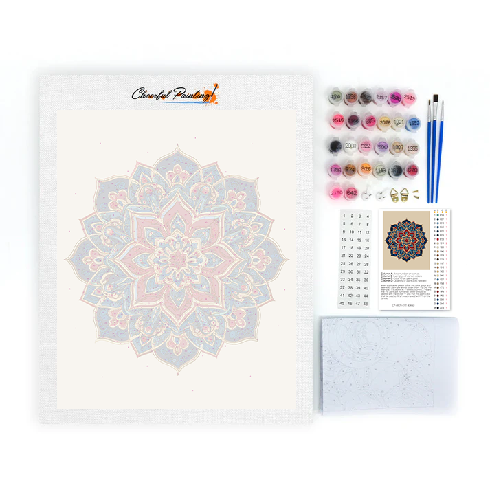 Mandala Gemelli - Dipingere con i numeri