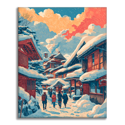 Winter Lodge - Dipingere con i numeri