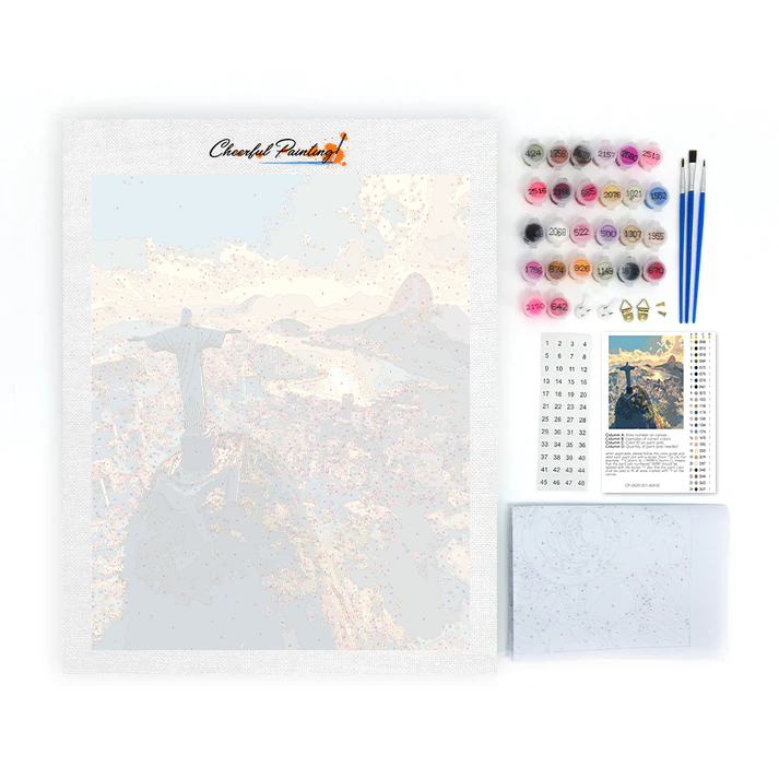 Cristo Redentore - Dipingere con i numeri