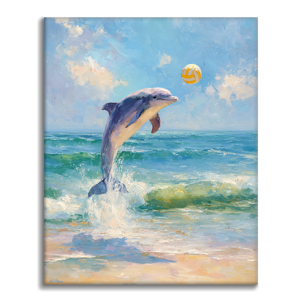 Dolphin Volleyball - Dipingere con i numeri