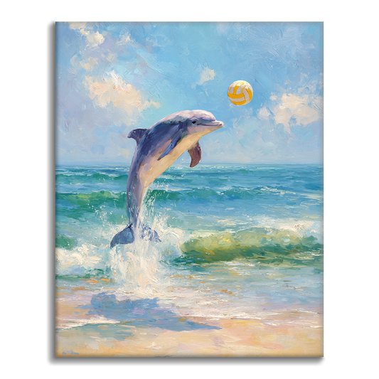 Dolphin Volleyball - Dipingere con i numeri
