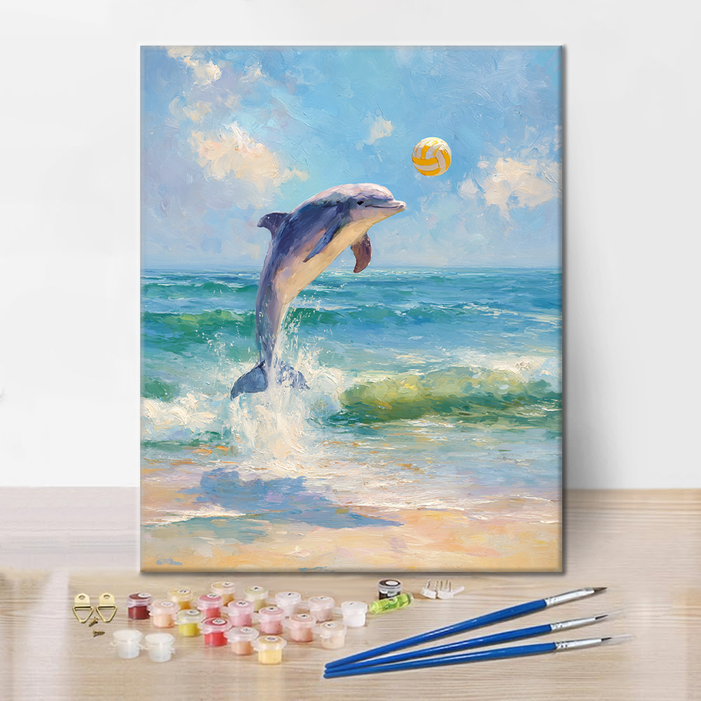Dolphin Volleyball - Dipingere con i numeri
