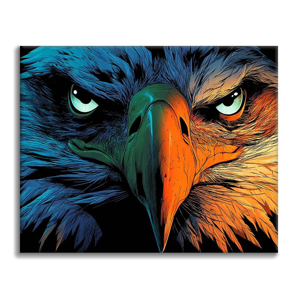 aquila - Dipingere con i numeri