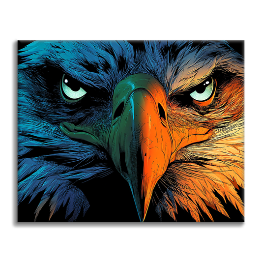 aquila - Dipingere con i numeri