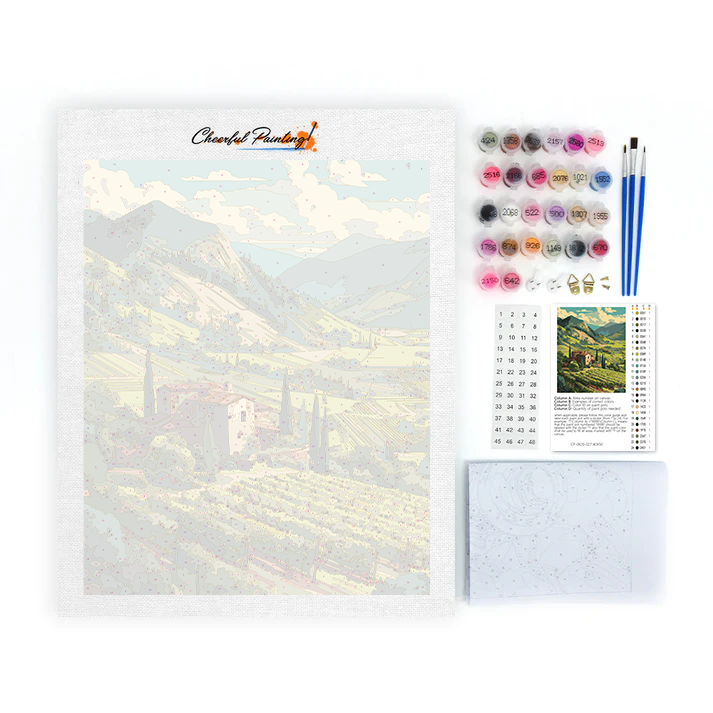 Emerald Vineyard - Dipingere con i numeri
