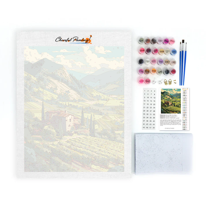 Emerald Vineyard - Dipingere con i numeri