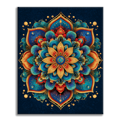 Glory Mandala - Dipingere con i numeri