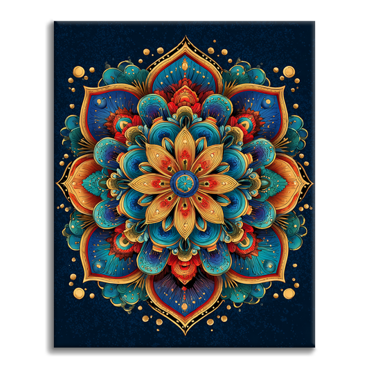 Glory Mandala - Dipingere con i numeri