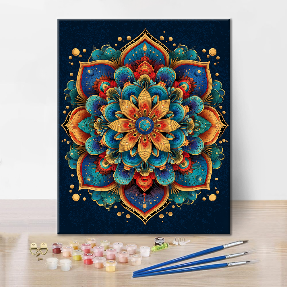 Glory Mandala - Dipingere con i numeri