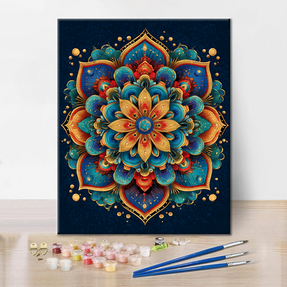 Glory Mandala - Dipingere con i numeri