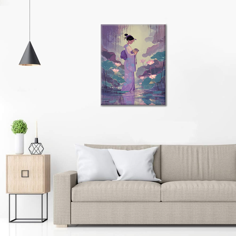 Brezza di Lavanda - Dipingere con i numeri