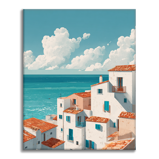 Majorelle Blue Summer - Dipingere con i numeri