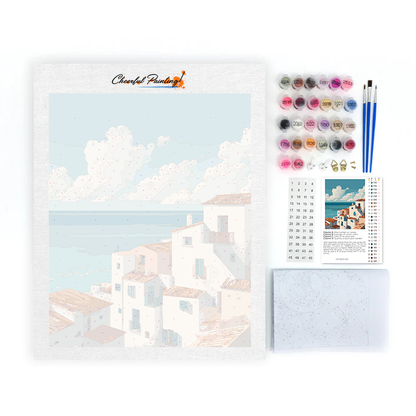 Majorelle Blue Summer - Dipingere con i numeri