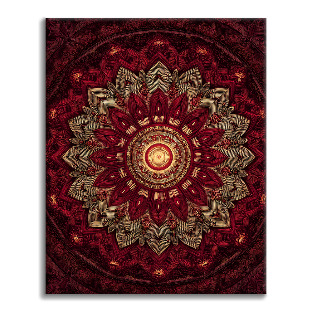 Mandala Celeste - Dipingere con i numeri