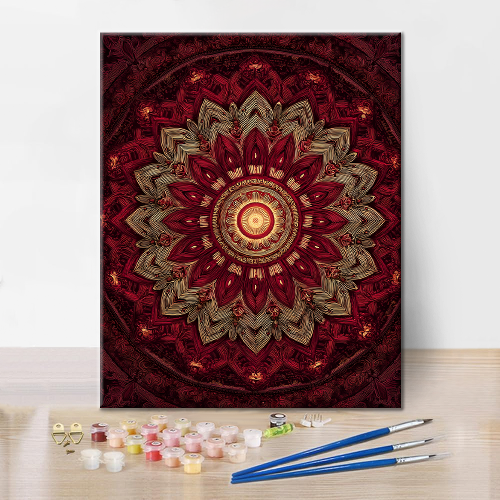Mandala Celeste - Dipingere con i numeri
