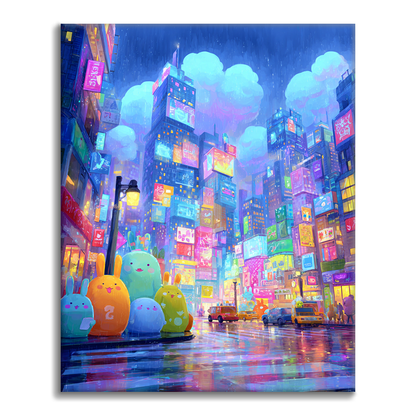 Neon Reverie - Dipingere con i numeri