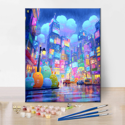 Neon Reverie - Dipingere con i numeri