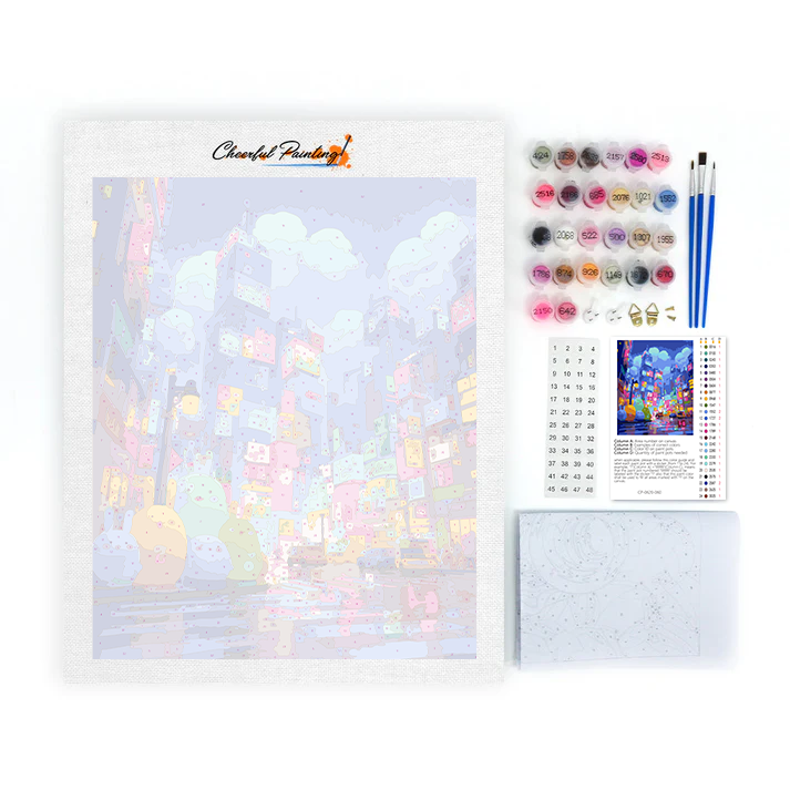 Neon Reverie - Dipingere con i numeri
