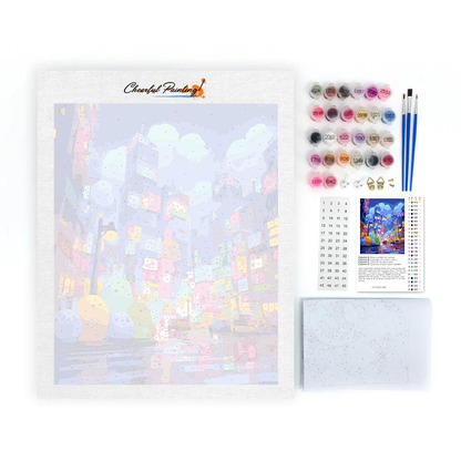 Neon Reverie - Dipingere con i numeri