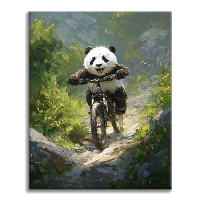 Mountain Bike Panda - Dipingere con i numeri