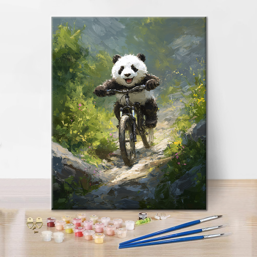 Mountain Bike Panda - Dipingere con i numeri