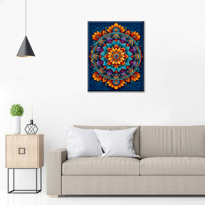 Mandala Radiante - Dipingere con i numeri