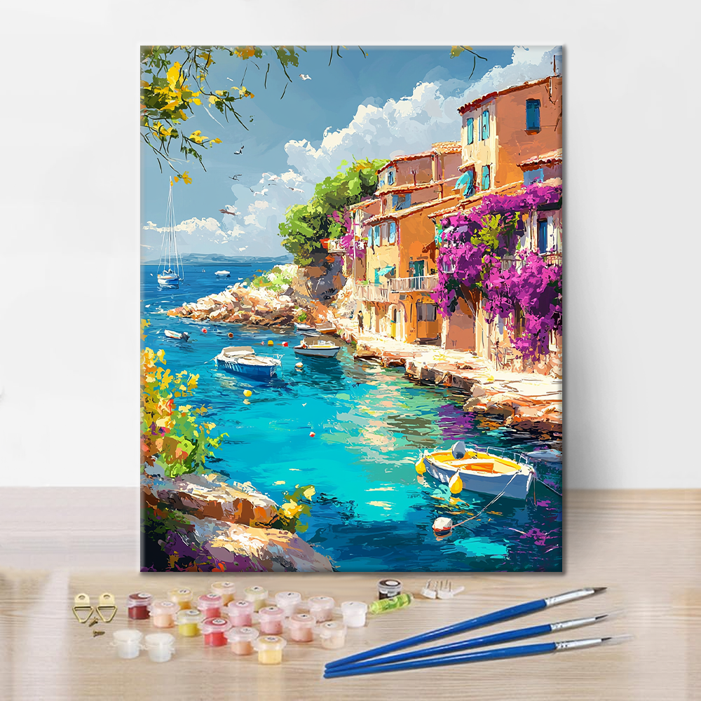 Riviera Port Town - Dipingere con i numeri