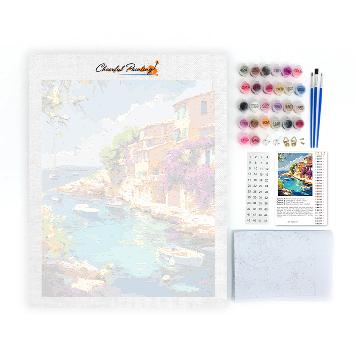 Riviera Port Town - Dipingere con i numeri