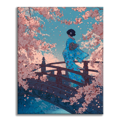 Ponte Sakura - Dipingere con i numeri