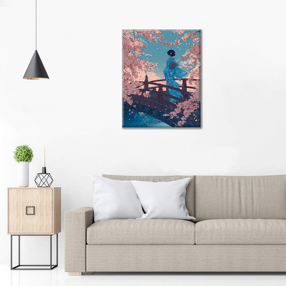 Ponte Sakura - Dipingere con i numeri
