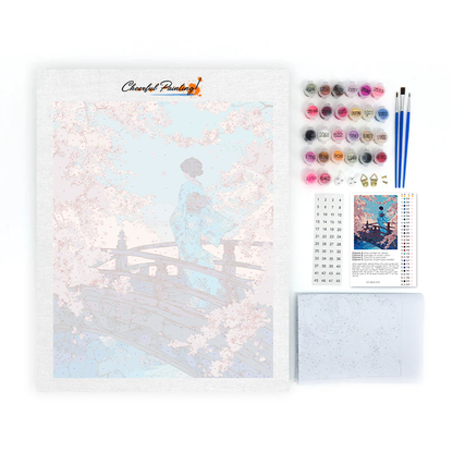Ponte Sakura - Dipingere con i numeri