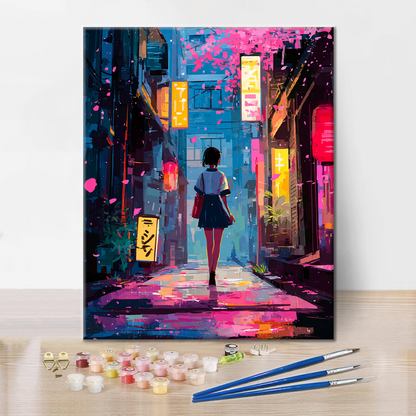 Sakura Corner - Dipingere con i numeri