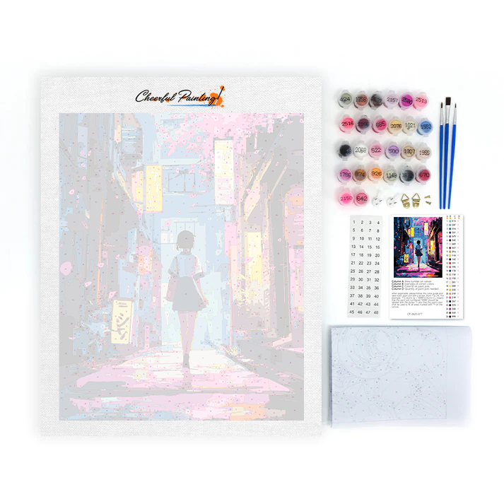Sakura Corner - Dipingere con i numeri