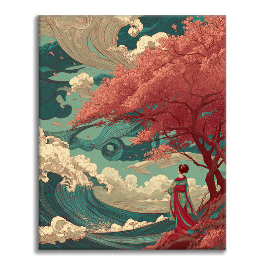 Sakura Wave - Dipingere con i Numeri