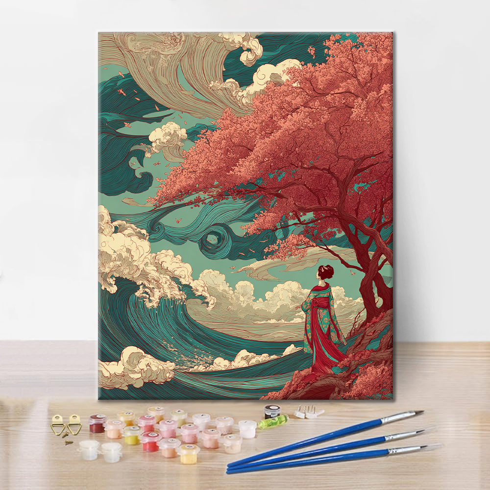 Sakura Wave - Dipingere con i Numeri
