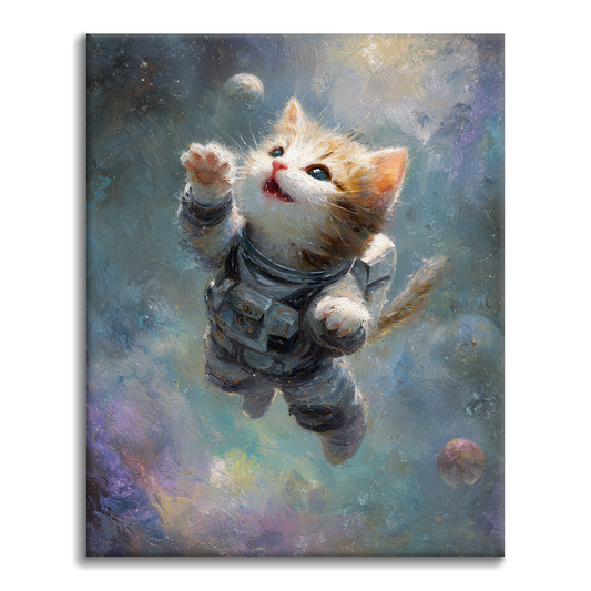 Space Kitty - Dipingere con i Numeri